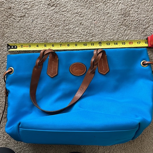 Dooney and Burke Blue Tote Bag - Picture 6 of 6